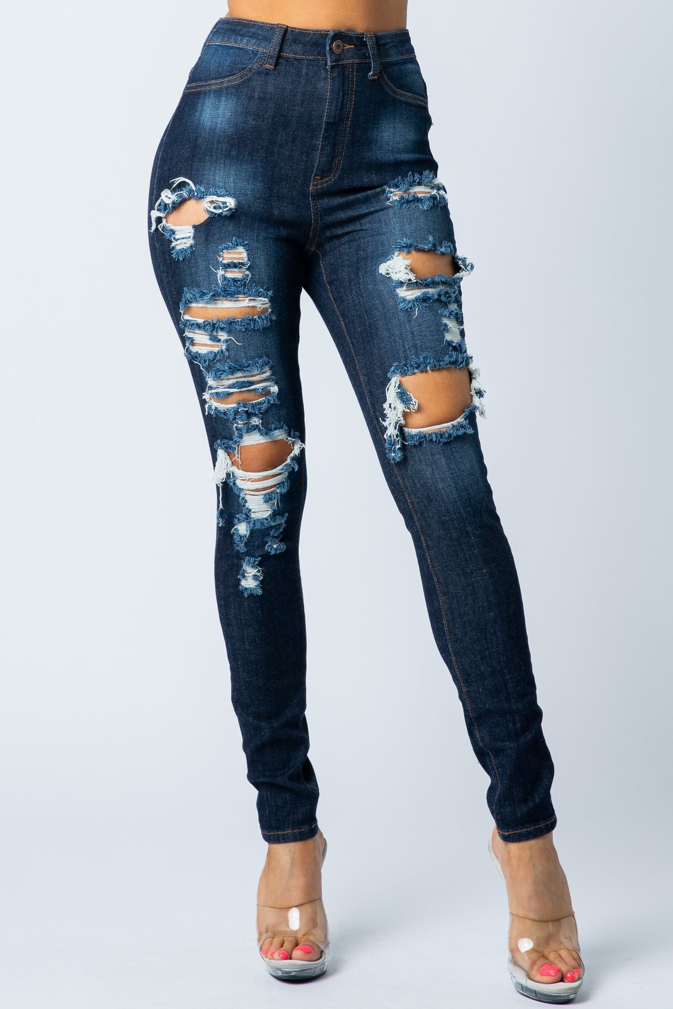 Buy Internet New Fashion Women Girl Denim Jeans Multi Colour Casual Jeans  Pants (White, L) Online at desertcartINDIA